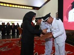 187 Kepala Desa di Banyuwangi Terima SK Perpanjangan Masa Jabatan