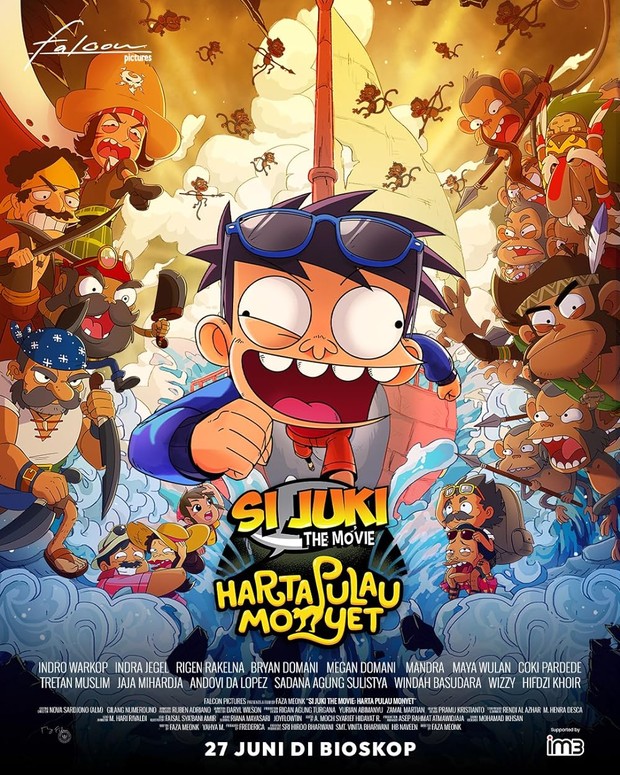 Film Si Juki the Movie: Harta Pulau Monyet/Foto: Falcon Pictures