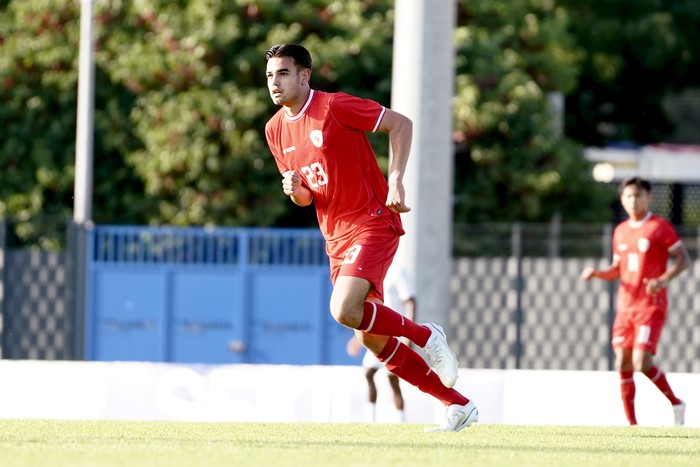 Pemain Timnas Indonesia U-20 Jens Raven.