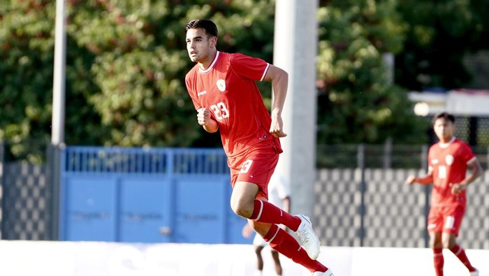 Pemain Timnas Indonesia U-20 Jens Raven.
