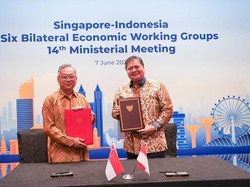 Bertemu Deputi PM Singapura, Airlangga Bahas Stabilitas-Investasi