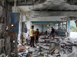 Hancurnya Sekolah UNRWA di Gaza Pasca Dibombardir Israel