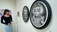 Melihat Pameran Seni Kolaborasi ATST dan Jakarta Doodle Fest
