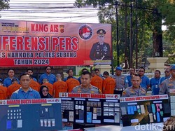 Geliat Peredaran Narkoba di Subang, 12 Orang Diciduk dalam Sebulan