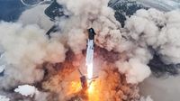 Roket Raksasa Starship Milik Elon Musk Berhasil Meluncur Tanpa Meledak