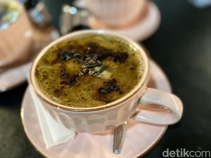 Creamy Berempah STMJ Bakar dengan Rasa Kopi dan Cokelat Creamy Berempah STMJ Bakar dengan Rasa Kopi dan Cokelat