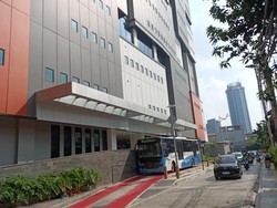 Suasana Terkini Transport Hub Dukuh Atas Usai Jadi Tempat Naik-Turun TransJ
