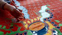 Indahnya Batik Motif Tanaman Obat Keluarga Buatan Warga Batu