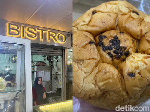 Sejak Tahun 80-an, Roti Sobek di Bakery Pasar Baru Ini Jadi Favorit