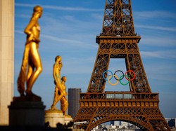 Menara Eiffel Jadikan Cincin Olimpiade Hiasan Permanen