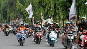 Boromania Konvoi Sambut Persibo Bojonegoro Lolos Liga 2