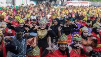 1.500 Orang Menari Bersama di Stadion Pakansari