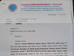 Abdillah Rafsanjani Somasi Ketua Rukun Tani Desa Pakel Banyuwangi