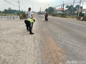 Pemotor di Probolinggo Tewas Jadi Korban Tabrak Lari Truk Boks Pemotor di Probolinggo Tewas Jadi Korban Tabrak Lari Truk Boks
