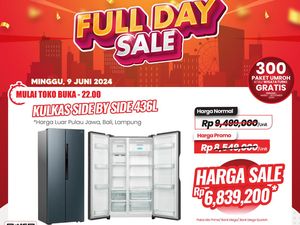 Beli Kulkas di Transmart Full Day Sale Diskon Rp 2,5 Juta!