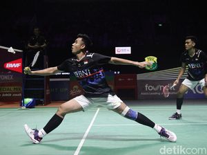 Tumbang Dalam Duel Sengit, Bagas/Fikri Gagal ke Semifinal Indonesia Open 2024