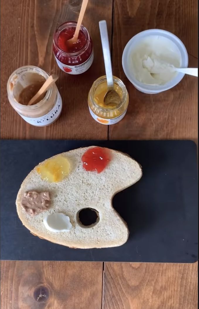 Unik! Roti Gambar Karakter yang Baru Terlihat Usai Dipotong