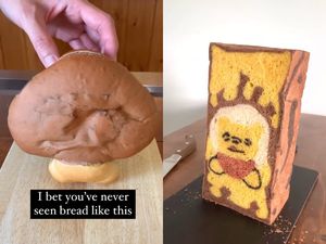 Unik! Roti Gambar Karakter yang Baru Terlihat Usai Dipotong Unik! Roti Gambar Karakter yang Baru Terlihat Usai Dipotong
