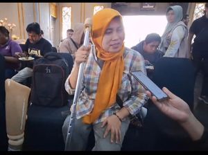 Kaki Palsu dari Polresta Malang Kota Bikin Wiwik Bangkit dari Momen Kelam Kaki Palsu dari Polresta Malang Kota Bikin Wiwik Bangkit dari Momen Kelam