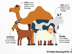 Batas Usia Hewan Kurban yang Sah hingga Aturan Patungan untuk Kurban