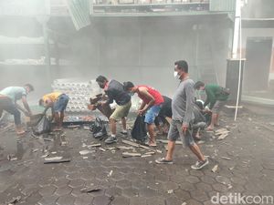Sebanyak 18 Orang Luka Mengenaskan Tersebab Terbakarnya Gudang LPG