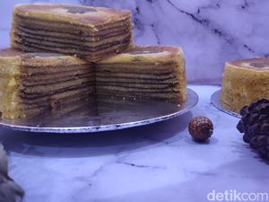 Kue Lapis Durian Inovasi Pelaku UMKM Palembang yang Lembut Legit