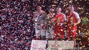 Liang/Wang Juara Ganda Putra Indonesia Open 2024