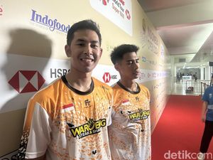 Kalah di Semifinal, Sabar/Reza Akui Habis Bensin