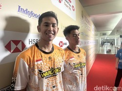 Kalah di Semifinal, Sabar/Reza Akui Habis Bensin