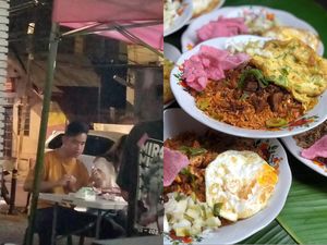 Gibran Rakabuming Jajan Nasi Goreng di Warung Nagita, Ini Momennya
