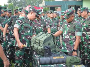 Panglima TNI Inspeksi Kesiapan Misi ke Gaza, Tinjau RS Lapangan Kostrad