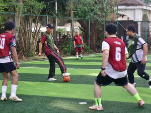 PNSSI Temui Pj Gubernur Sulsel, Bahas Sepak Bola-Proyek Stadion di Makassar