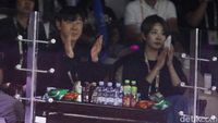 STY dan Istri Nonton Final Indonesia Open 2024