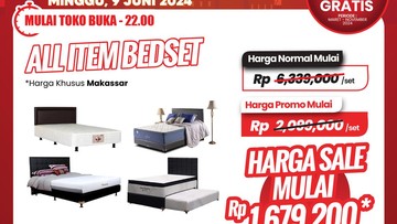 Beli Tempat Tidur di Transmart Full Day Sale Hemat hingga Rp 4,2 Juta