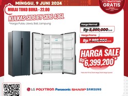 Cuma di Transmart Full Day Sale, Beli Kulkas Diskon Sampai Rp 2,5 Juta