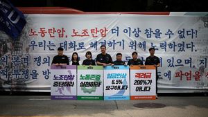 Aksi Mogok Kerja Karyawan Samsung Tuntut Kenaikan Gaji dan Bonus