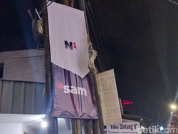 Bertebaran Banner Misterius N1 #SAM Terkait Pilwali Malang 2024