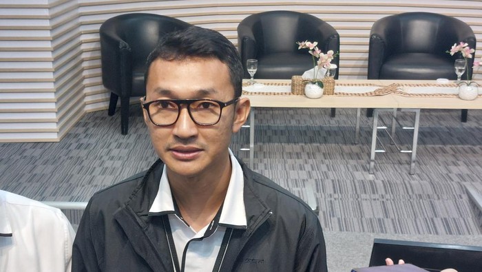 Budi Prasetyo Tim Jubir KPK, Budi Prasetyo, di gedung KPK, Jakarta Selatan, Senin (10/6/2024).