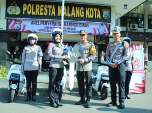 Polresta Malang Kota Luncurkan Patroli Srikandi Makota Usung Konsep Go Green