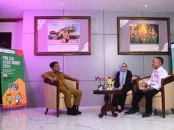 Pj Gubsu Hassanudin Ungkap Progres Pembangunan Stadion PON Lewati Target