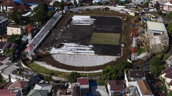 Renovasi Stadion Gelora Kie Raha Ditargetkan Rampung Agustus 2024