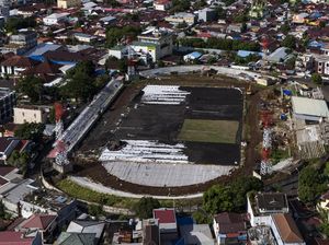 Renovasi Stadion Gelora Kie Raha Ditargetkan Rampung Agustus 2024