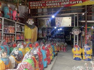 Kisah Ondel-ondel Ikon Jakarta Dulu Boneka Tolak Bala, Alat Ngamen di Jalanan