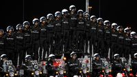 Arab Saudi Gelar Parade Militer untuk Pengamanan Haji
