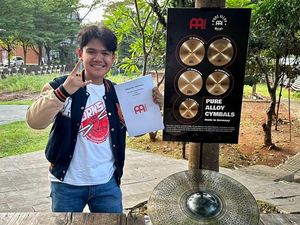 Eric Sudrajat Jadi Brand Ambassador Cymbal Meinl Germany