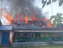 Rumah di Bojonegoro Ludes Terbakar, 3 Ekor Sapi Mati Terpanggang