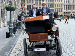 Kota Kuno Solusi Modern, Brussels Resmikan Kereta Listrik Tanpa Kuda