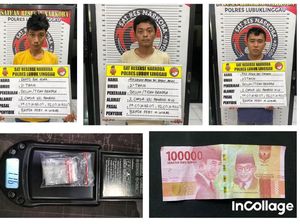 3 Pemuda di Lubuklinggau Diringkus Polisi Usai Edarkan Sabu