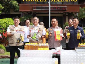 Polres Malang Bongkar Home Industry Minyakita Palsu Polres Malang Bongkar Home Industry Minyakita Palsu