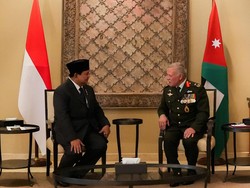 Tiba di Yordania, Prabowo Bertemu Raja Abdullah II Bahas Kondisi Gaza